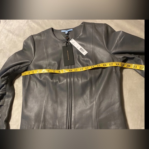 ANTONIO MELANI  The Luxury Collection 100% Leather Jacket Sz Medium NWT $339 - Picture 2 of 10